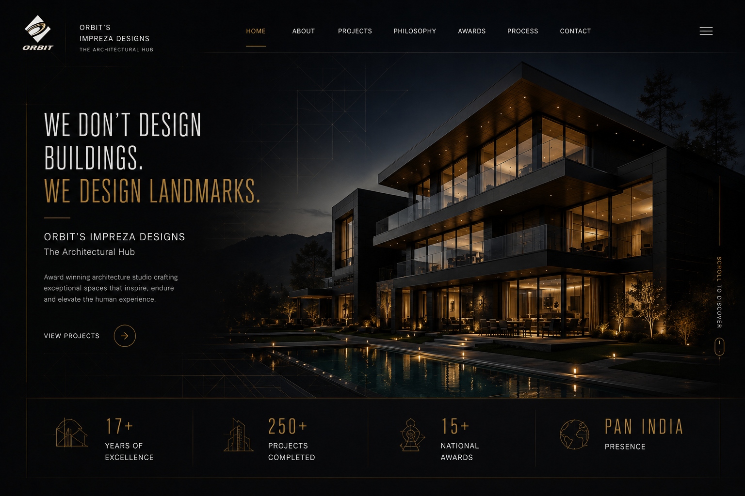 Orbit Architectural Villa